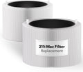 Leemone 2 Pack Blue Pure 211i Max Filter Replacement - HEPA & Carbon