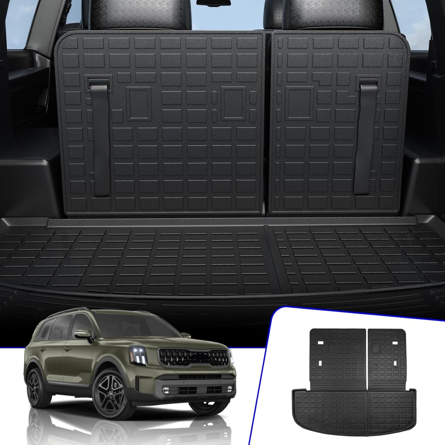 Rongtaod Cargo Mat for 2020-2025 Kia Telluride Trunk Liner
