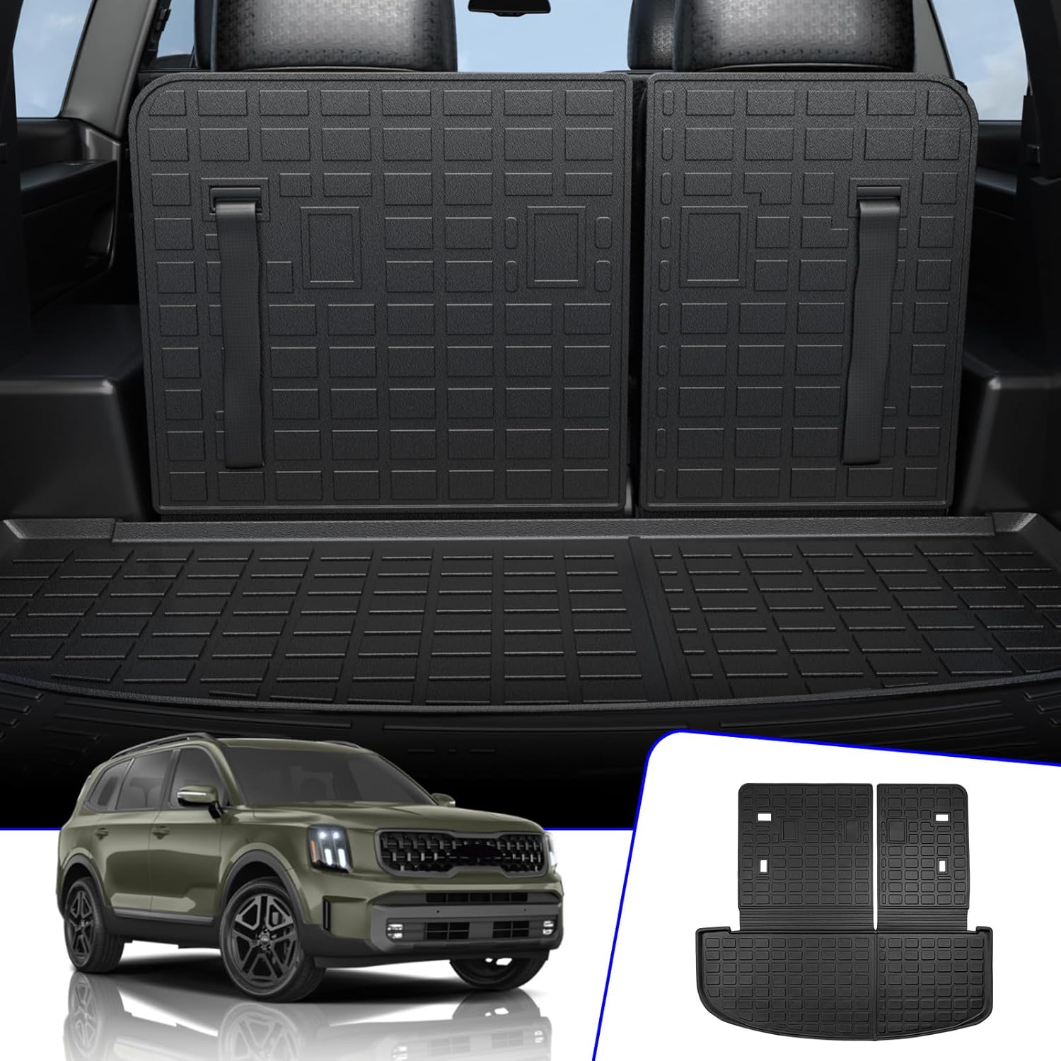 Rongtaod Cargo Mat for 2020-2025 Kia Telluride Trunk Liner