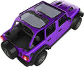 Jeep Wrangler JLU Gray Front & Rear Mesh Sun Shade - Blocks UV