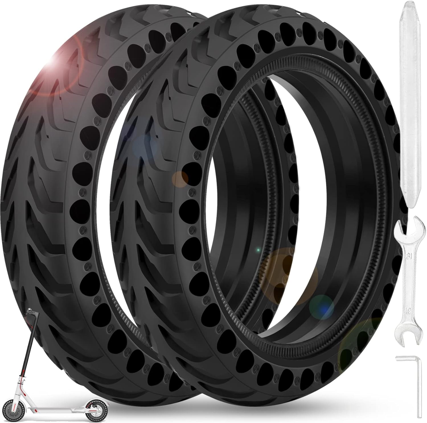 BANGTING 8.5x2 Solid Tires for Electric Scooter Replacement