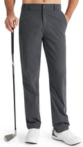 Libin Mens Golf Pants Stretch Work Dress Pants (Style JL4J)