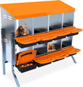 Chicken Nesting Boxes - 8 Hole Metal Nesting Boxes for Chickens