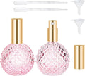 Refillable Glass Perfume Spray Bottle for Travel