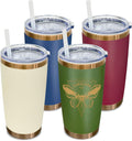 20 oz Tumbler Bulk 4 Pack Stainless Steel Tumbler - Insulated