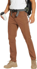 Hiking Pants for Men - Water Resistant Stretch Quick Dry Travel Pants