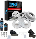 Front & Rear Ceramic Brake Kit for 2003-09 Lexus GX470 Toyota 4Runner
