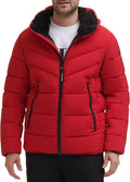 Calvin Klein Men's Alternative Down Puffer Jacket with Bib - Warm Mens