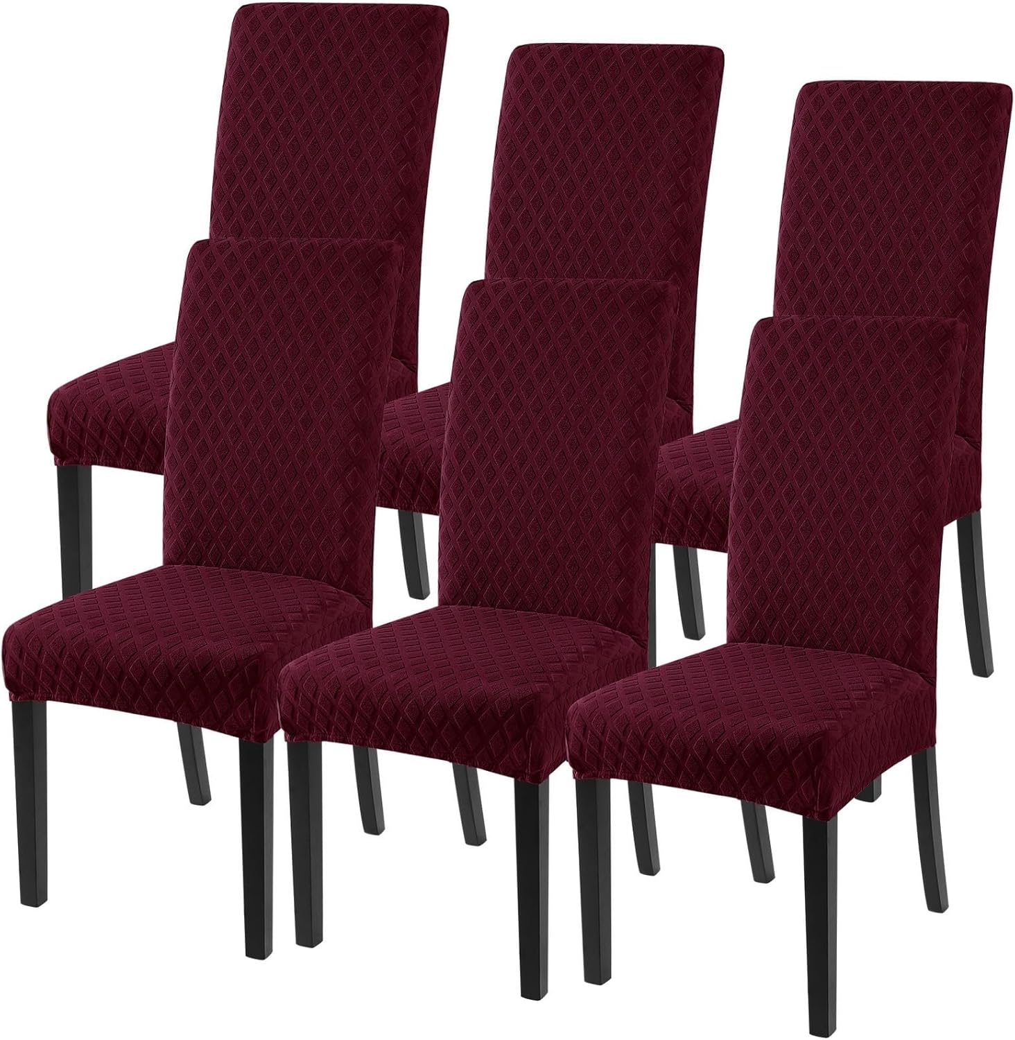 SearchI Dining Room Chair Covers Set of 6 for Stylish Protection