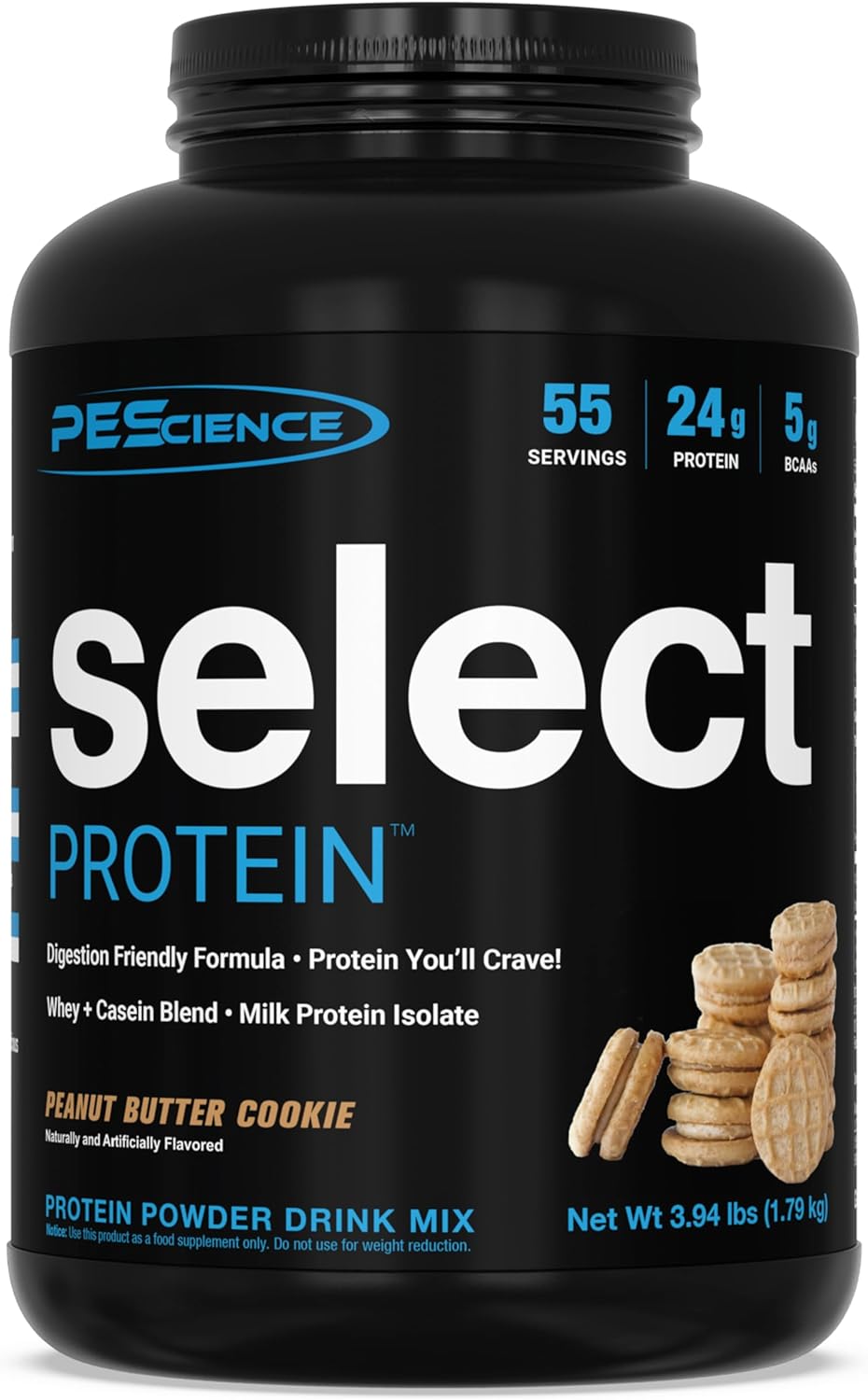 PEScience Select Protein Powder - Peanut Butter Cookie Flavor