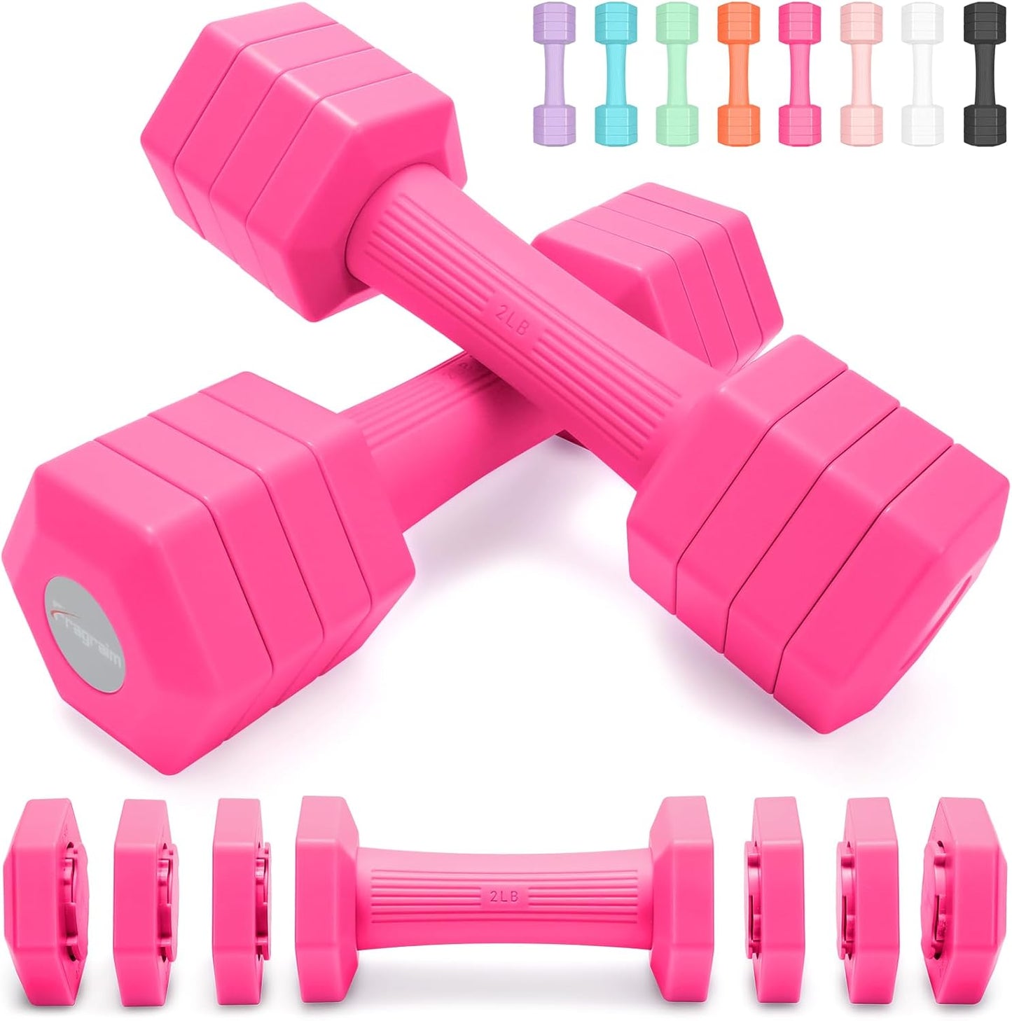 Adjustable Dumbbells Set for Home Gym Fitness Workouts