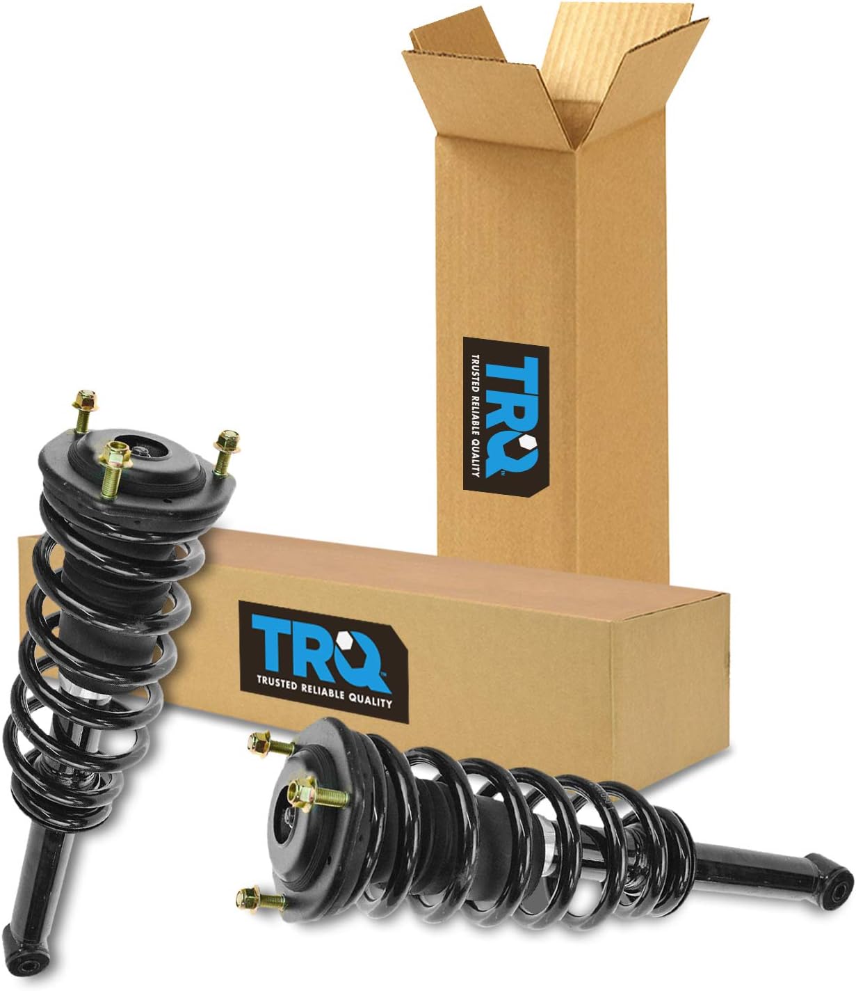 TRQ Shock & Spring Assembly for 90-00 Lexus LS400 - Pair Set
