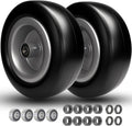 13x5.00-6 Flat Free Tire and Wheel - Puncture-Proof Front Tire