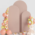 Spandex Wedding Arch Cover Set of 3 Nude - Fitted Chiara Arch Covers