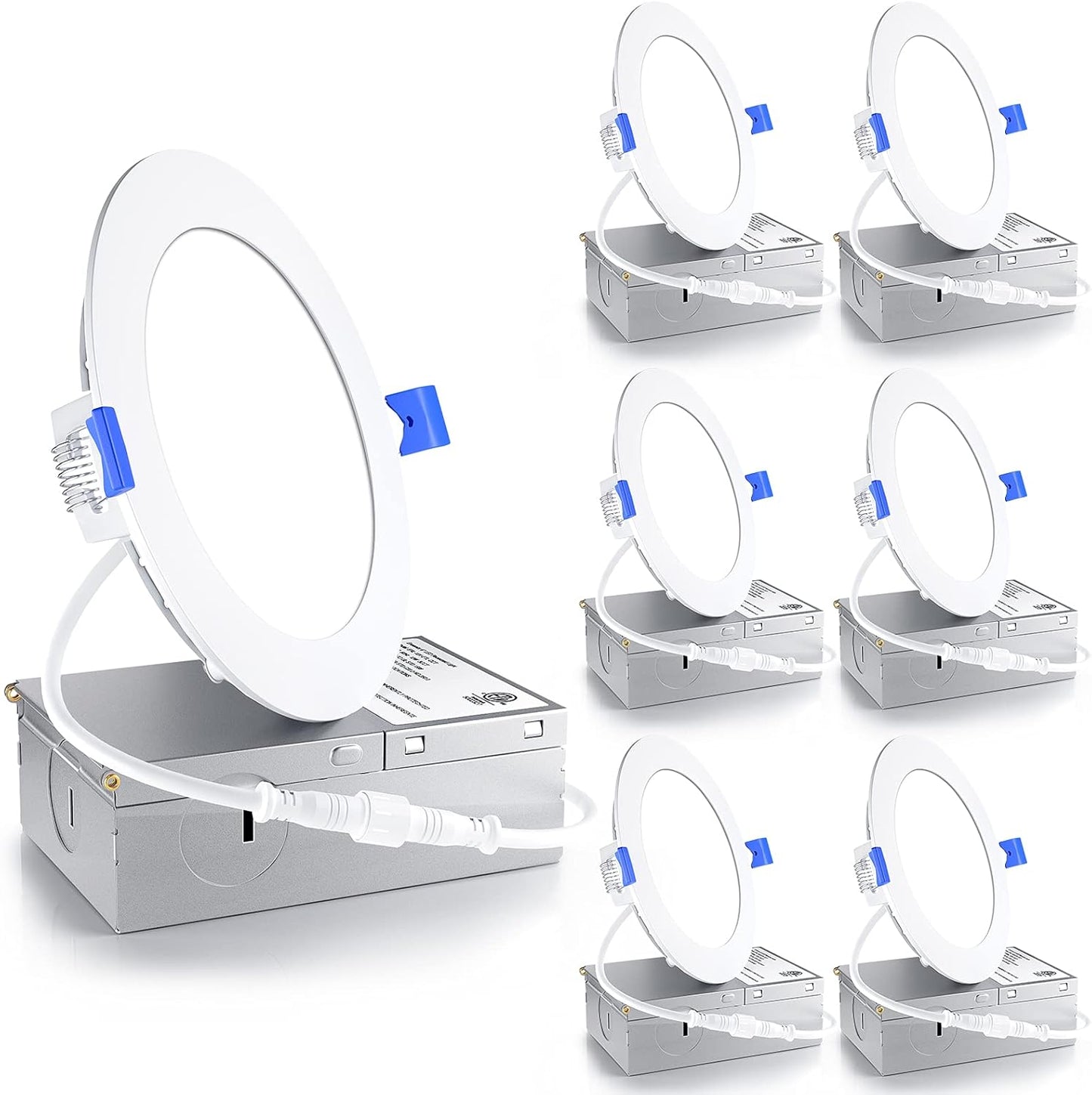 Ensenior 4 Inch LED Recessed Light - Dimmable, High Brightness