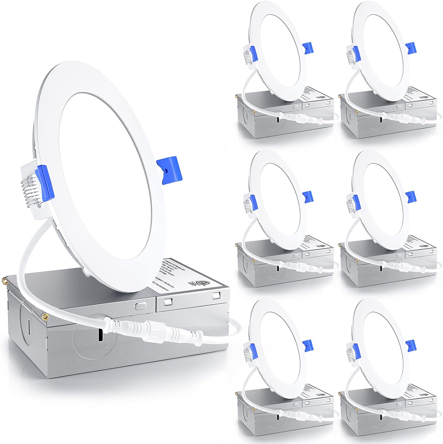 Ensenior 4 Inch LED Recessed Light - Dimmable, High Brightness