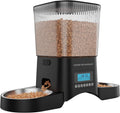 Automatic Cat Feeder for 2 Cats - Timed Dual Bowl Dispenser