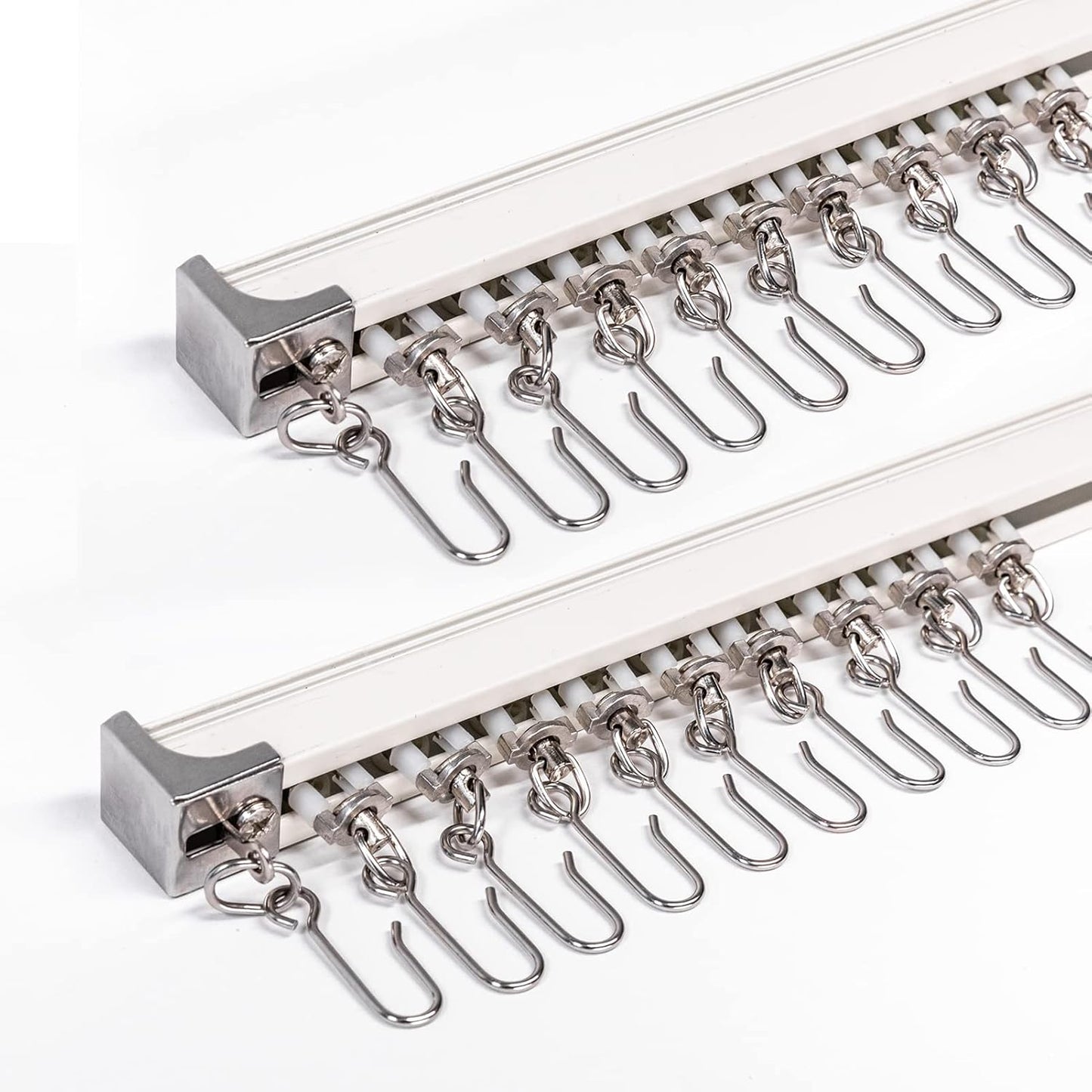 Adjustable Aluminum Curtain Track Set | TOM TOOL | Customizable Length & Easy Installation