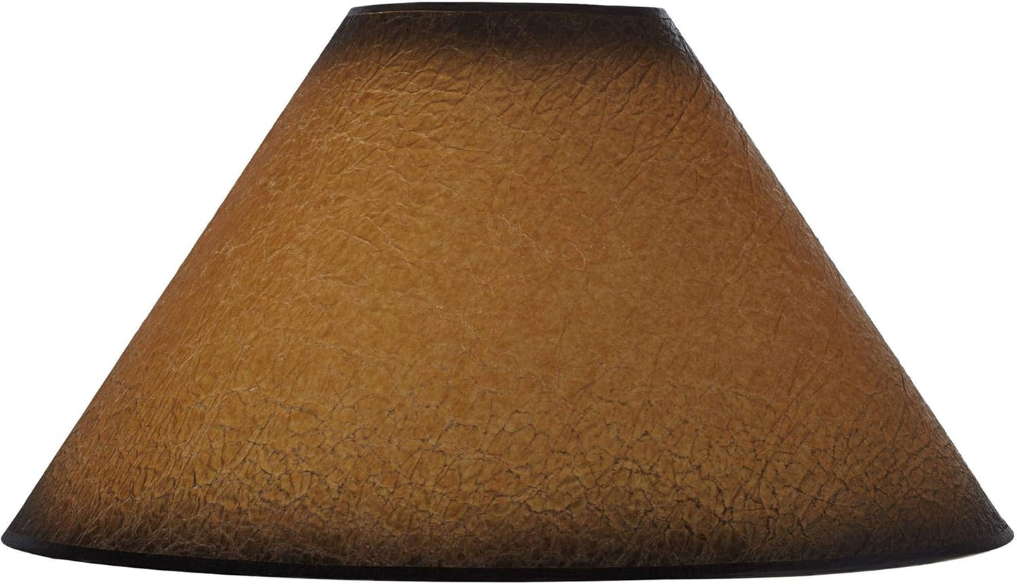 Distressed Faux Paper Large Lamp Shade for Stylish Lighting