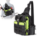 BLISSWILL Outdoor Tackle Bag - Large Water-Resistant Fishing Backpack