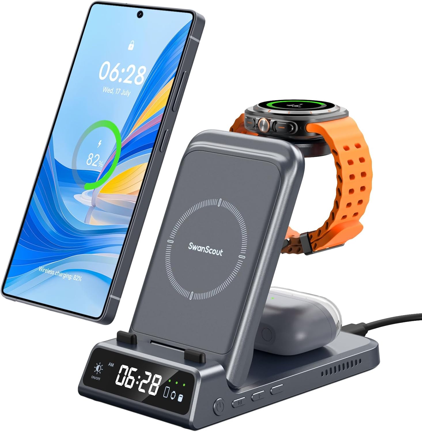 Charging Station for Samsung Galaxy Devices - SwanScout 703S