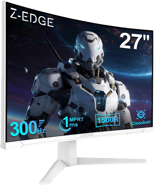 Z-Edge 27 inch Curved Gaming Monitor with 300Hz Refresh Rate