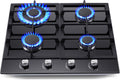 Gas Stove Top 24 Inch Built-in Cooktop with 4 Burners