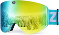 ZIONOR X11 Ski Snowboard Goggles with Magnetic Lens System