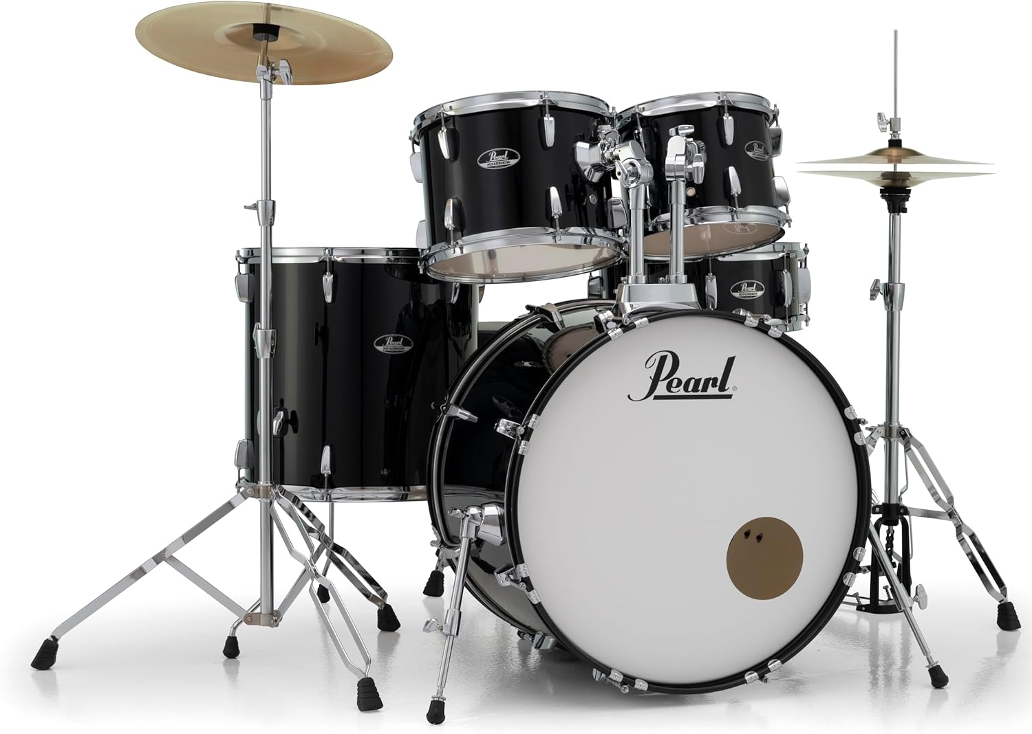 Pearl Roadshow 5-Piece Complete Drum Set with Stands and Cymbals