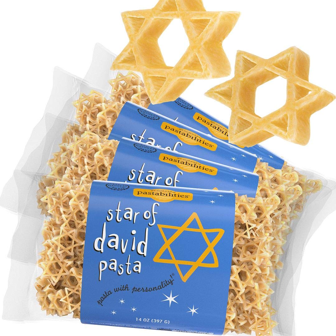 Fun Shaped Pasta for Kids - Star of David Pasta Delight