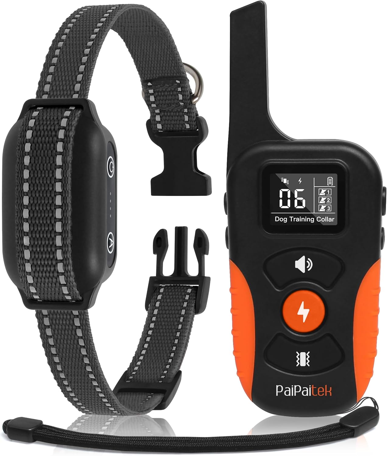PaiPaitek Bark Collar with Remote - 3300ft Range Training Device