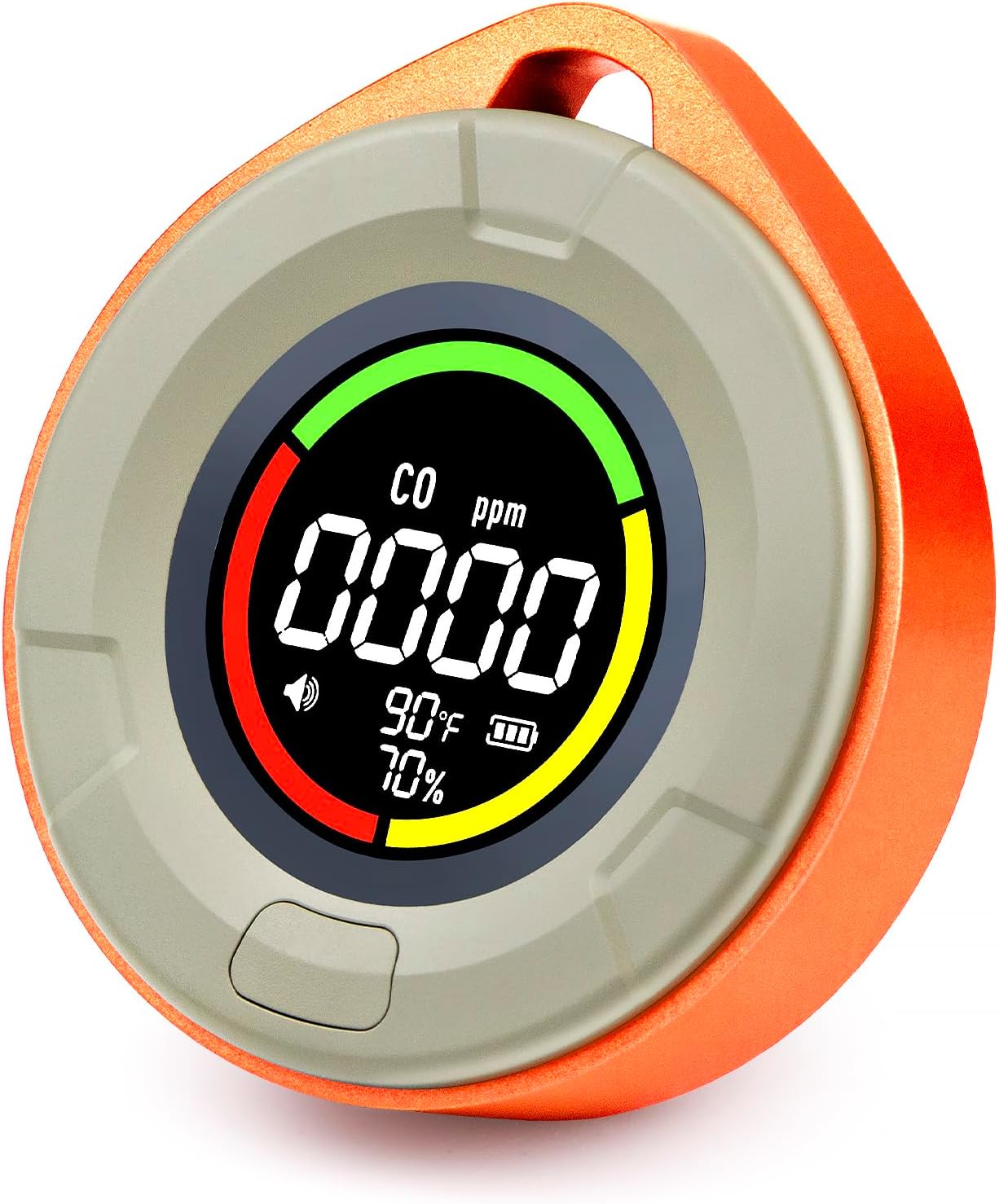 3-in-1 Portable Carbon Monoxide Detector for Air Safety