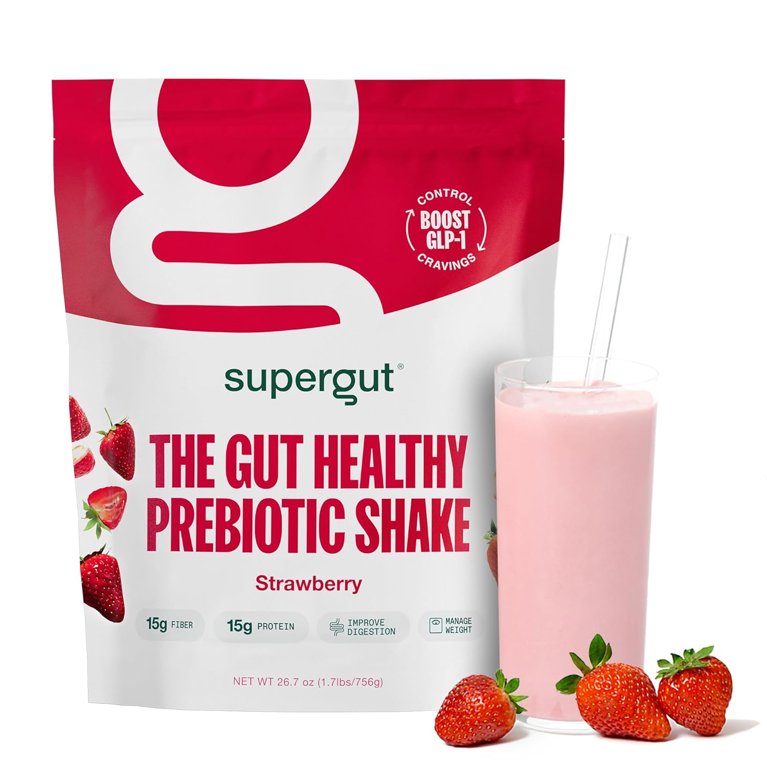 Supergut Prebiotic Shakes for Gut Health and Meal Replacement