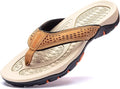 Mens Sport Flip Flops Thong Sandals for Outdoor Comfort - Slip