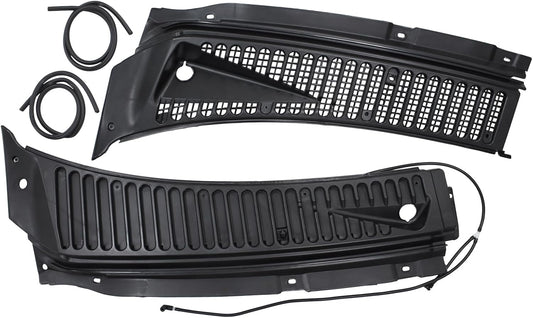 MOTOKU Windshield Wiper Vent Cowl Screen Cover for Ford Super Duty