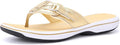 DOGDAN Women's Flip Flops Thong Cushion Sandals - Colorful Comfort