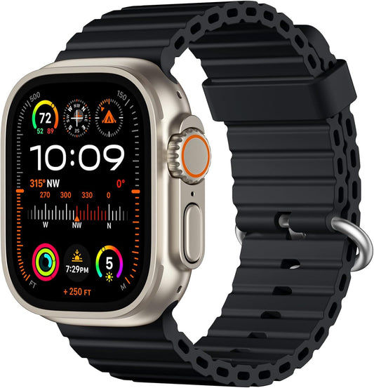 Waterproof Silicone Band for Apple Watch Ultra 2
