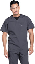 Cherokee Scrubs for Men V-Neck Top WW675 - Soft Stretch Workwear