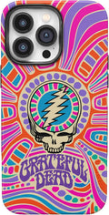 Casely iPhone 14 Pro Case Art of Chaos Grateful Dead Skull - Bold