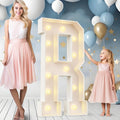 Ledido 4FT Marquee Light Up Letters Large Marquee Letter R - Bold 4ft