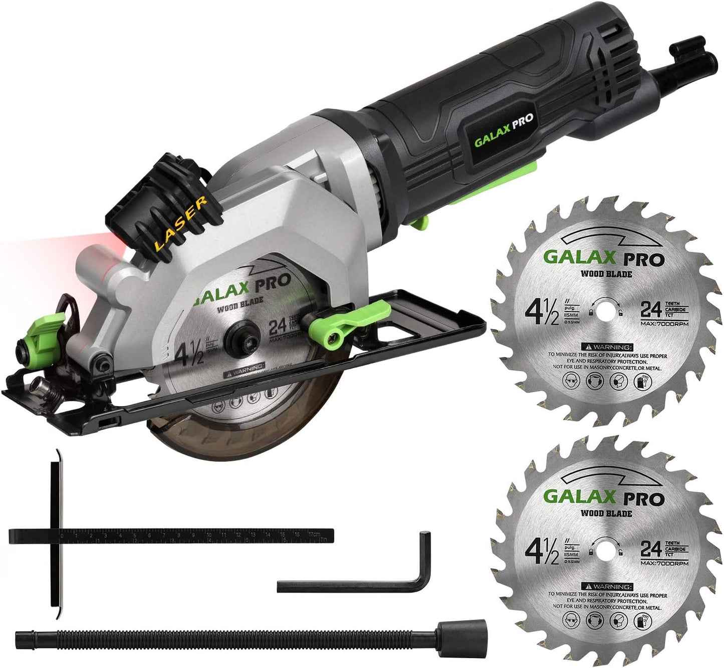 GALAX PRO 4Amp Circular Saw with Laser Guide for Precision Cuts