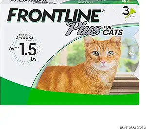 FRONTLINE Plus for Cats: Effective Flea and Tick Treatment