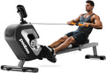 pooboo Rowing Machine Magnetic Rower - Quiet Full-Body Workout