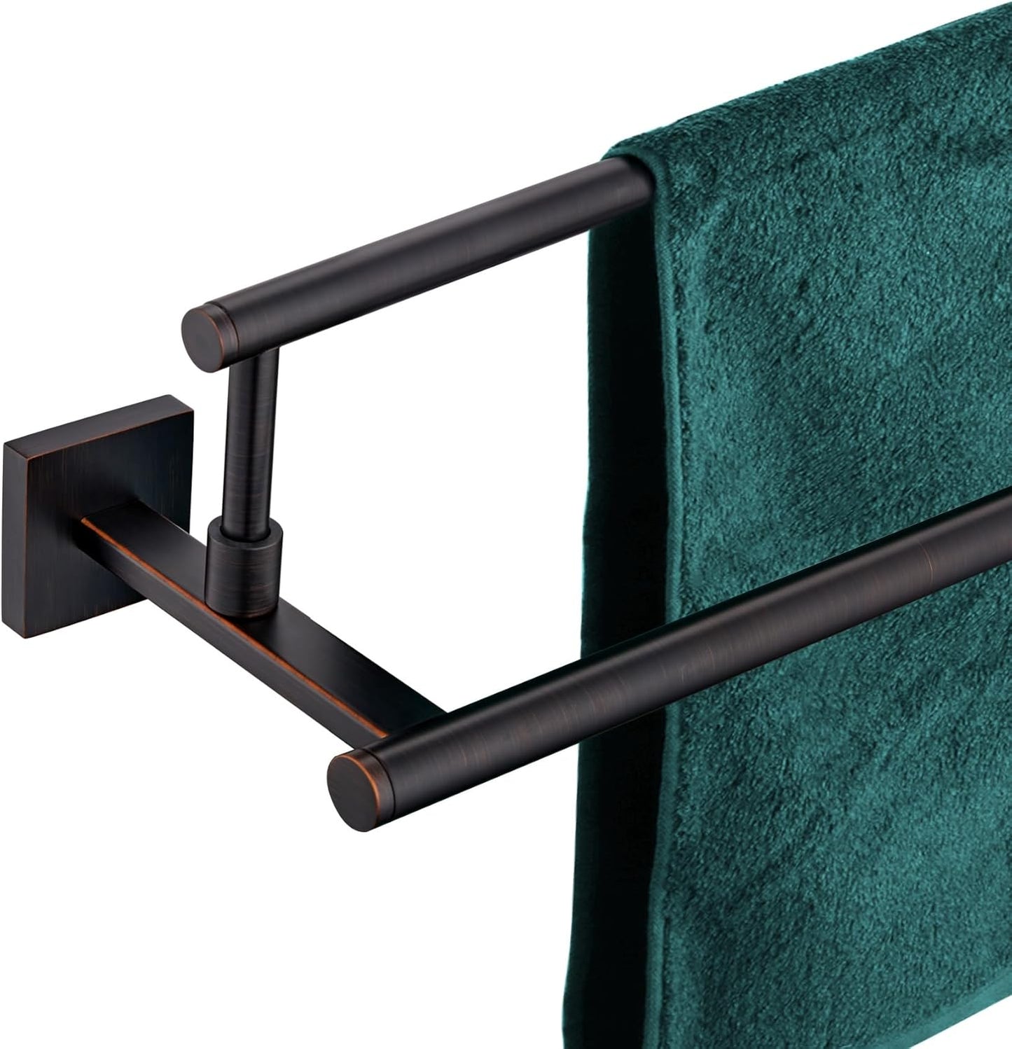 KOKOSIRI 32-Inch Double Towel Bars in Oil Rubbed Bronze Finish