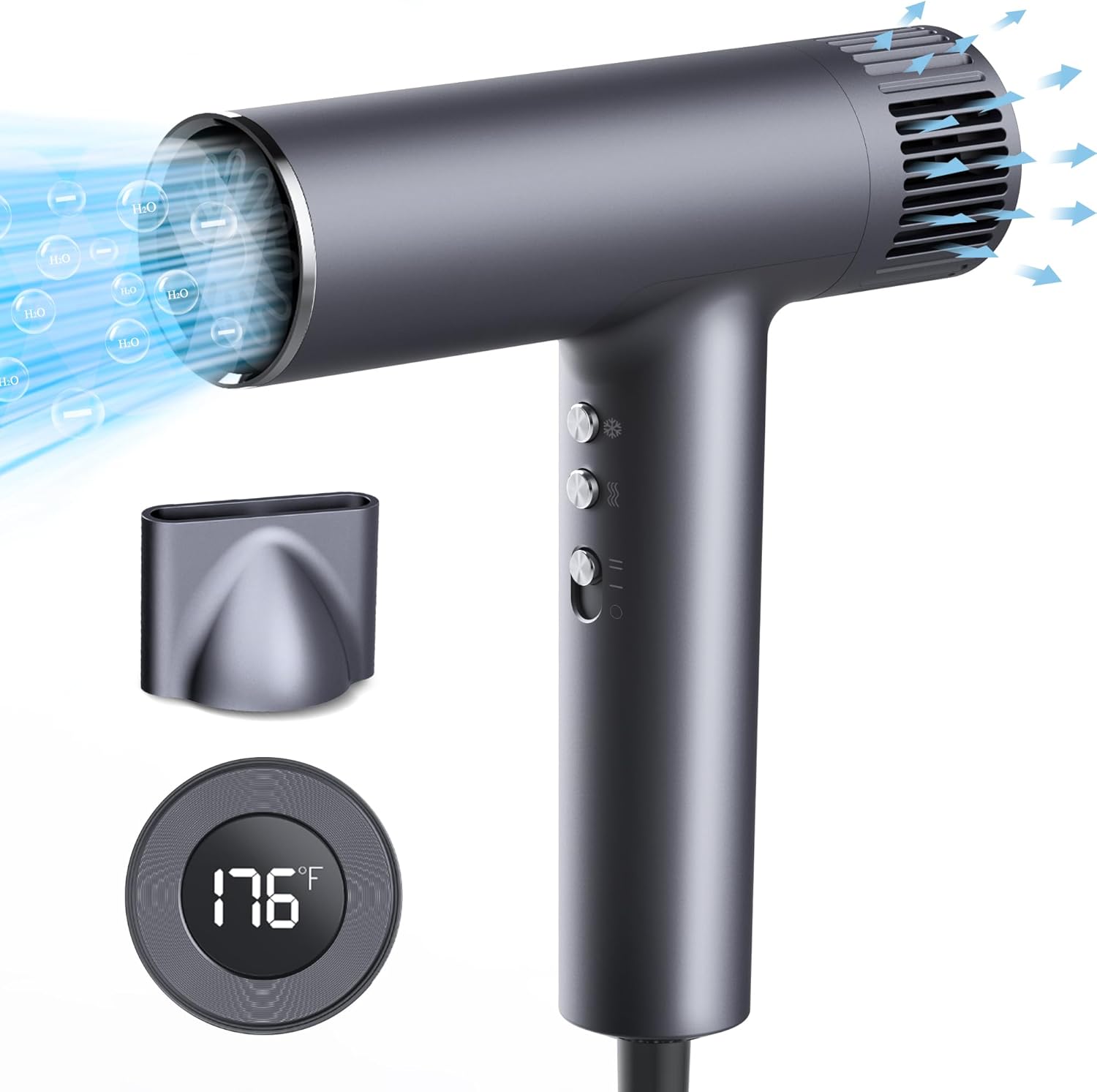 Frizz-Free Shine: TurboSpeed Ionic Hair Dryer