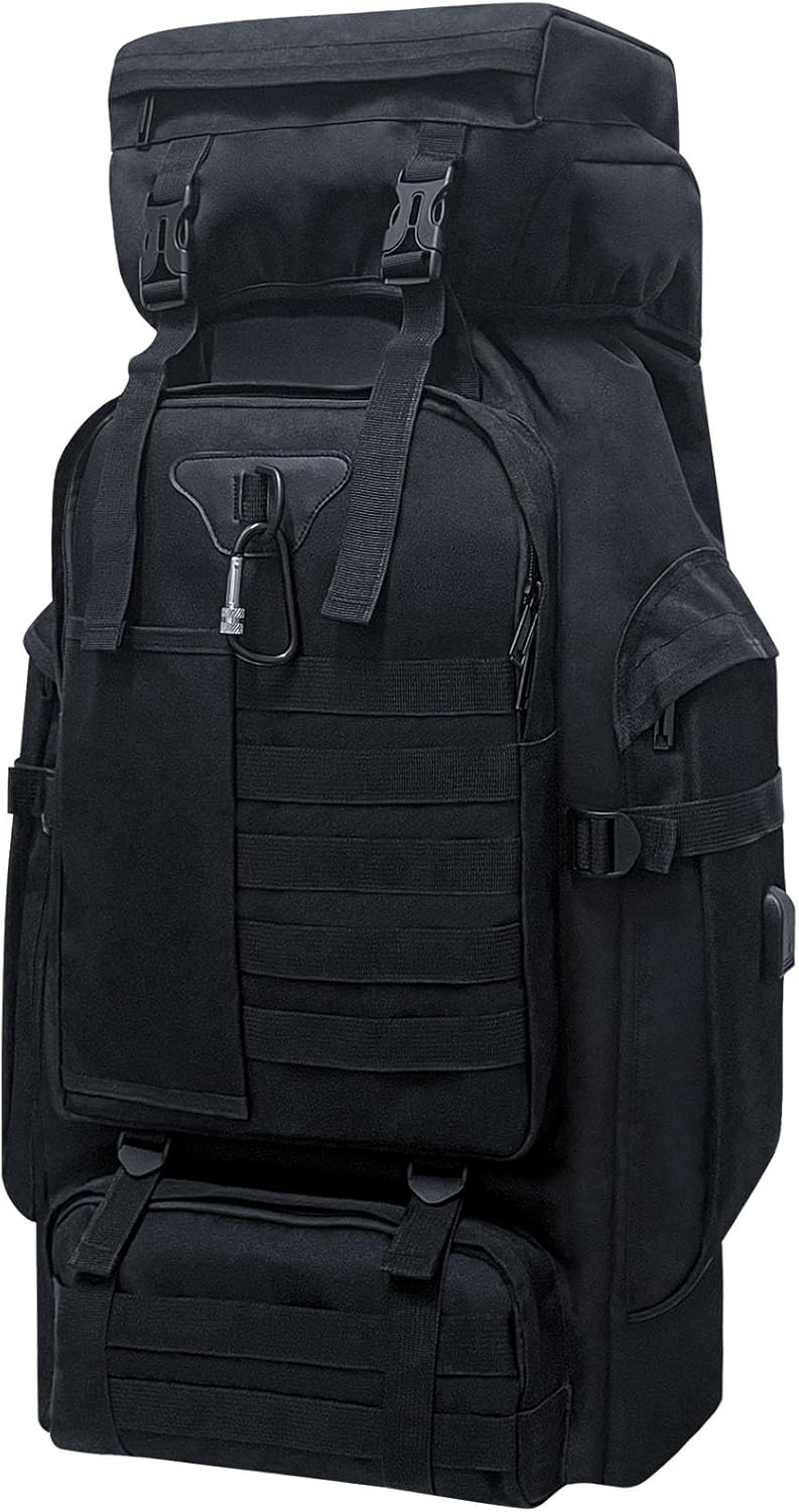 Wesoke 80L Camping Backpack: Waterproof & Spacious!