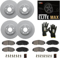 Front & Rear Brake Kit Compatible With 2009-2016 A4 A5 Q5 - Geomet