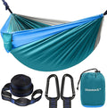 Double Hammock Camping Hammock for Two - Lightweight 10 ft x 6.6 ft