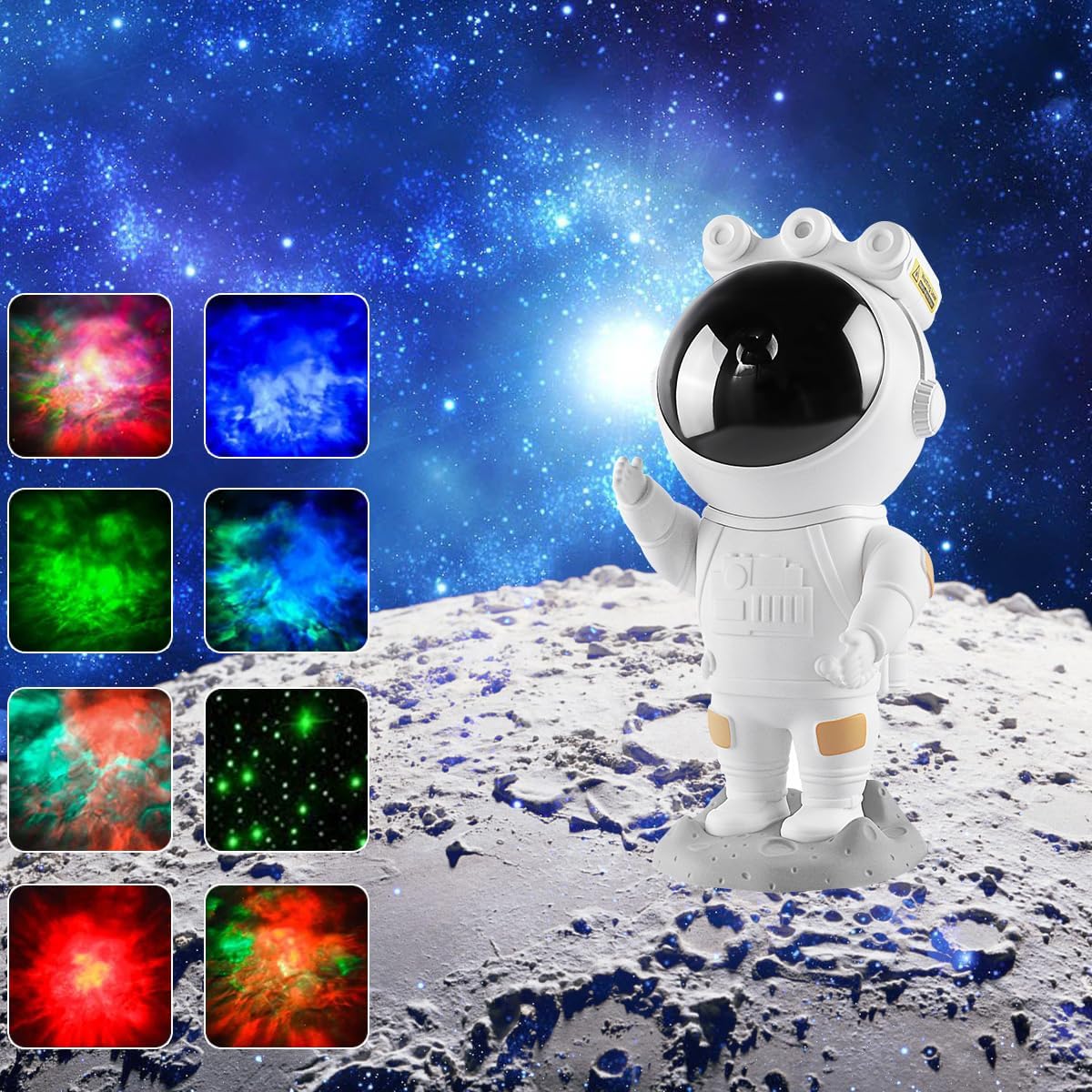 Galaxy Projector with Nebula & Remote - Stunning Bedroom Decor