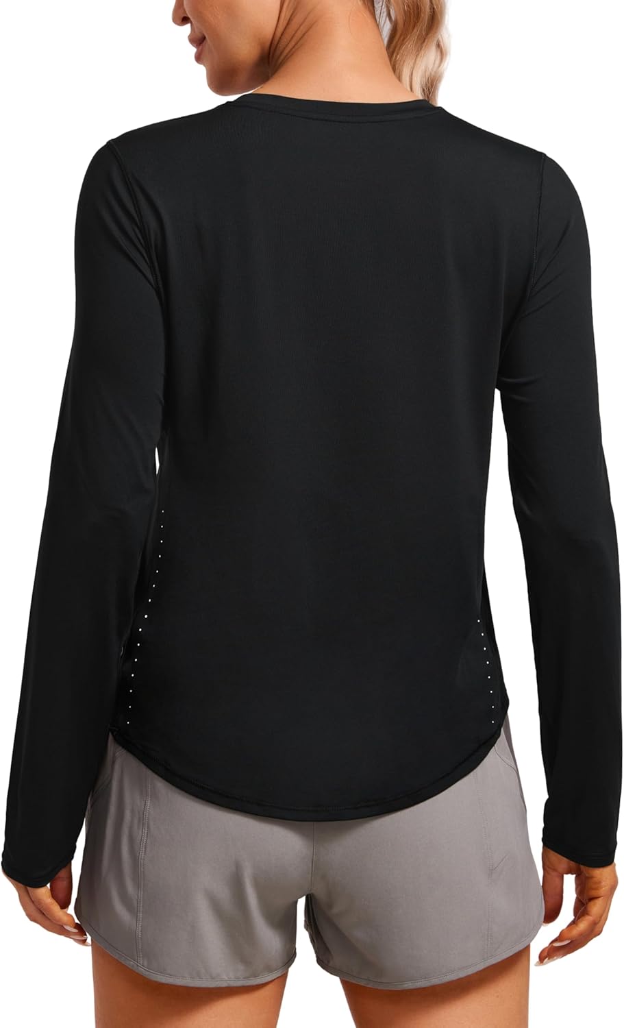 CRZ YOGA High Neck Workout Shirt - Lightweight & Stylish